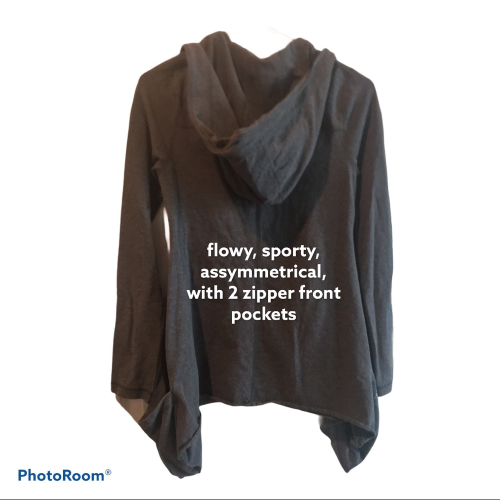 Nancy Rose Performance zipper front hoodie